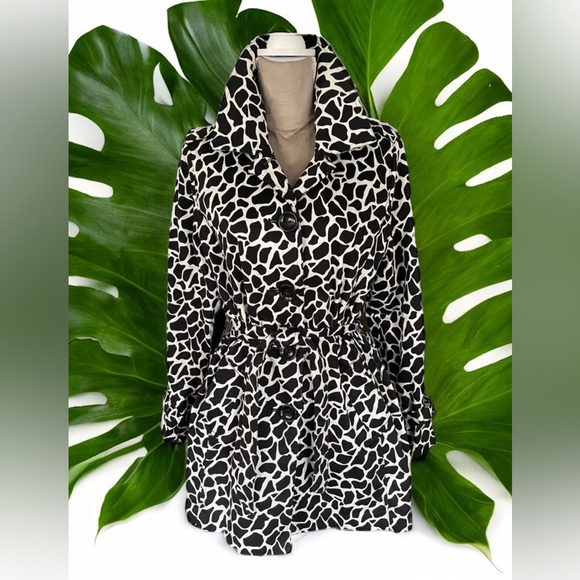 Shana K Animal Print Spring Jacket - Picture 12 of 12
